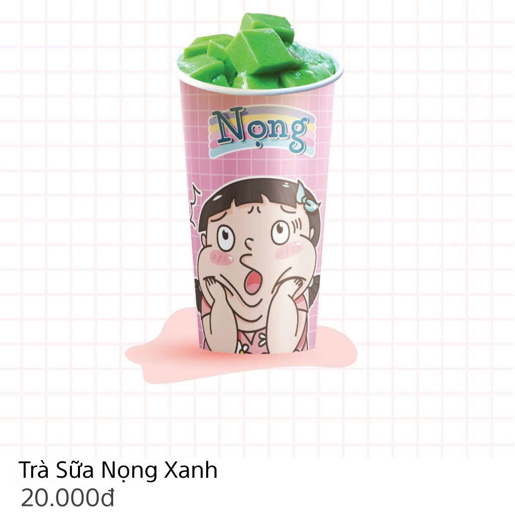 Trà sữa nọng xanh